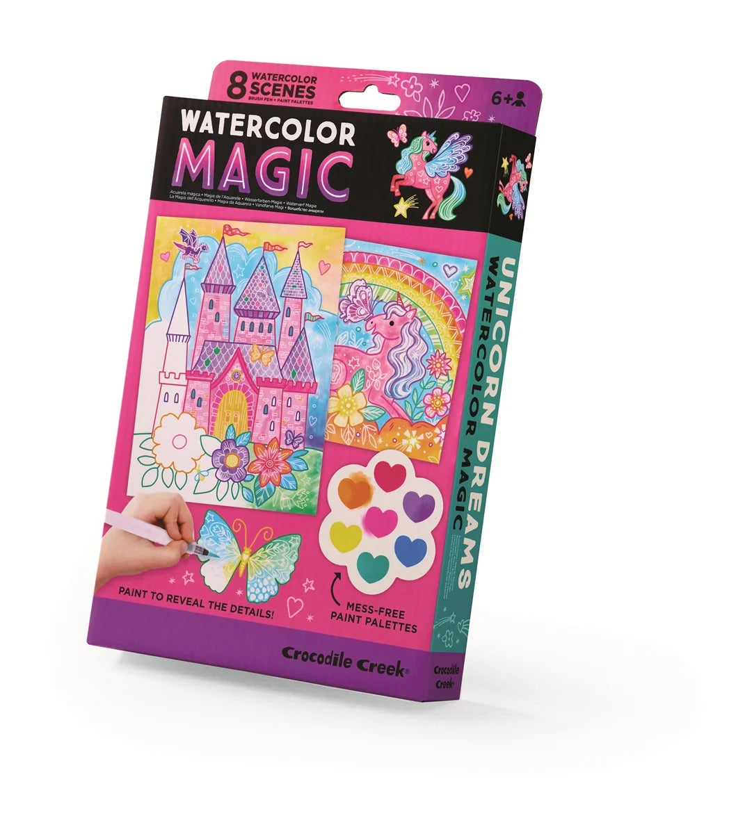 Magic Watercolor/Unicorn Dreams in display