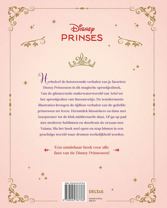 Disney prinses - Het magische Prinsessen sprookjesboek