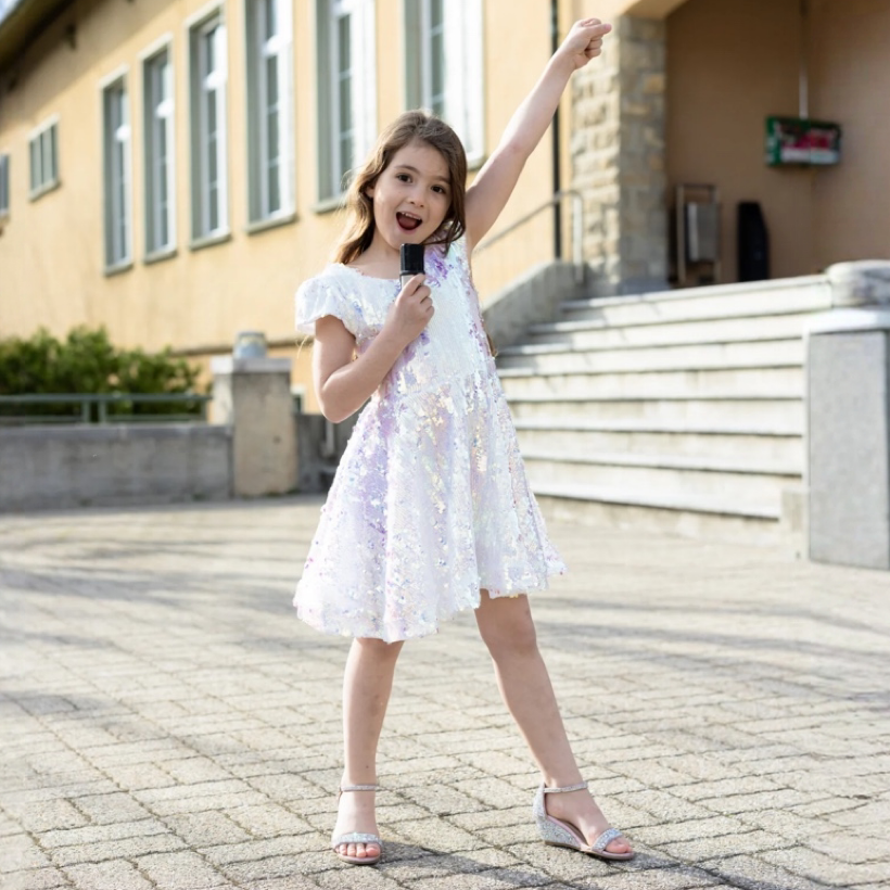 Pailletten Showqueen Jurk