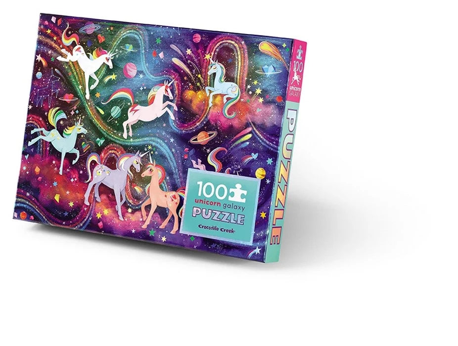 Unicorn Galaxy Holographic 100-Pc Puzzle - 5y+