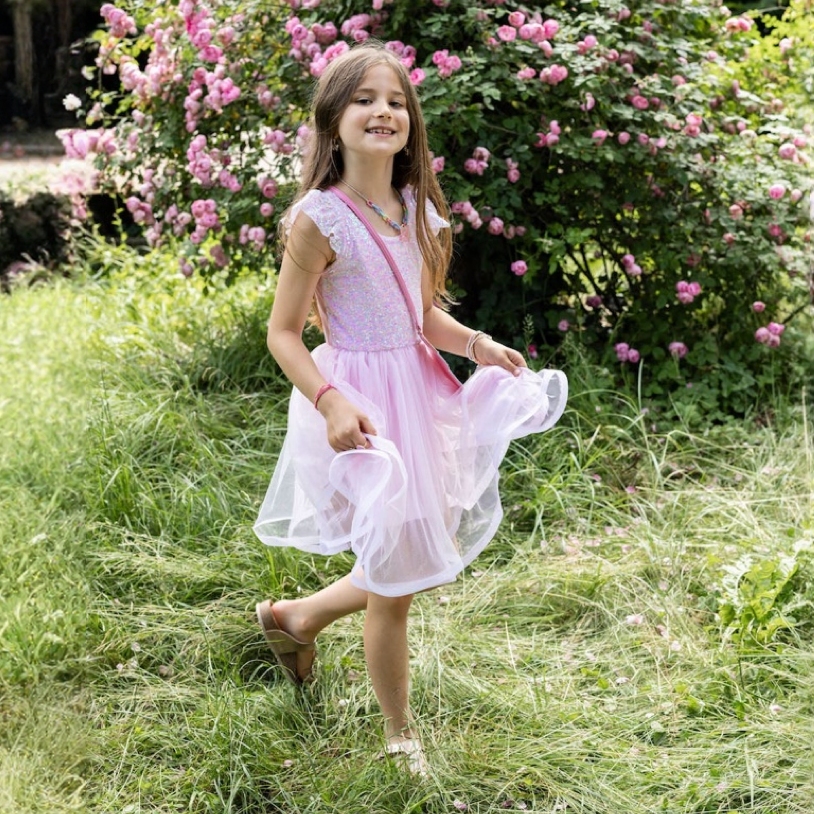 Roze Pailletten Zwierjurk