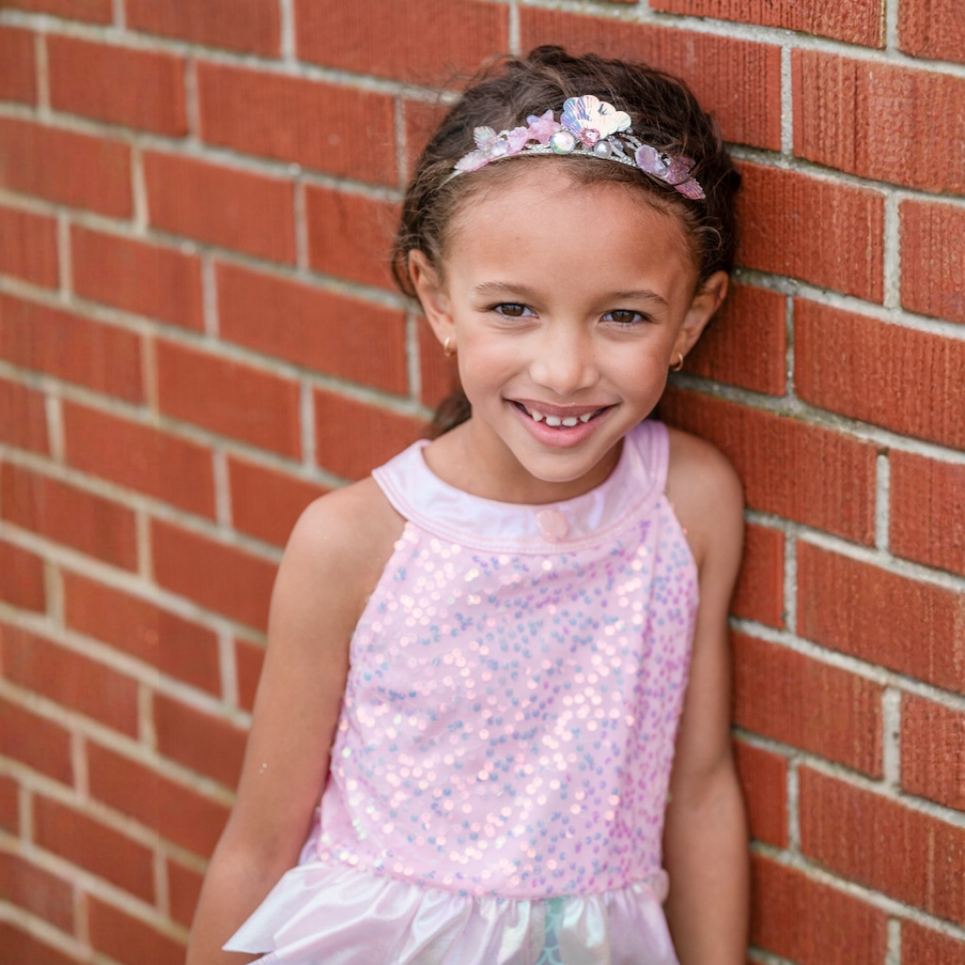 Roze Misty Mermaid Jurk