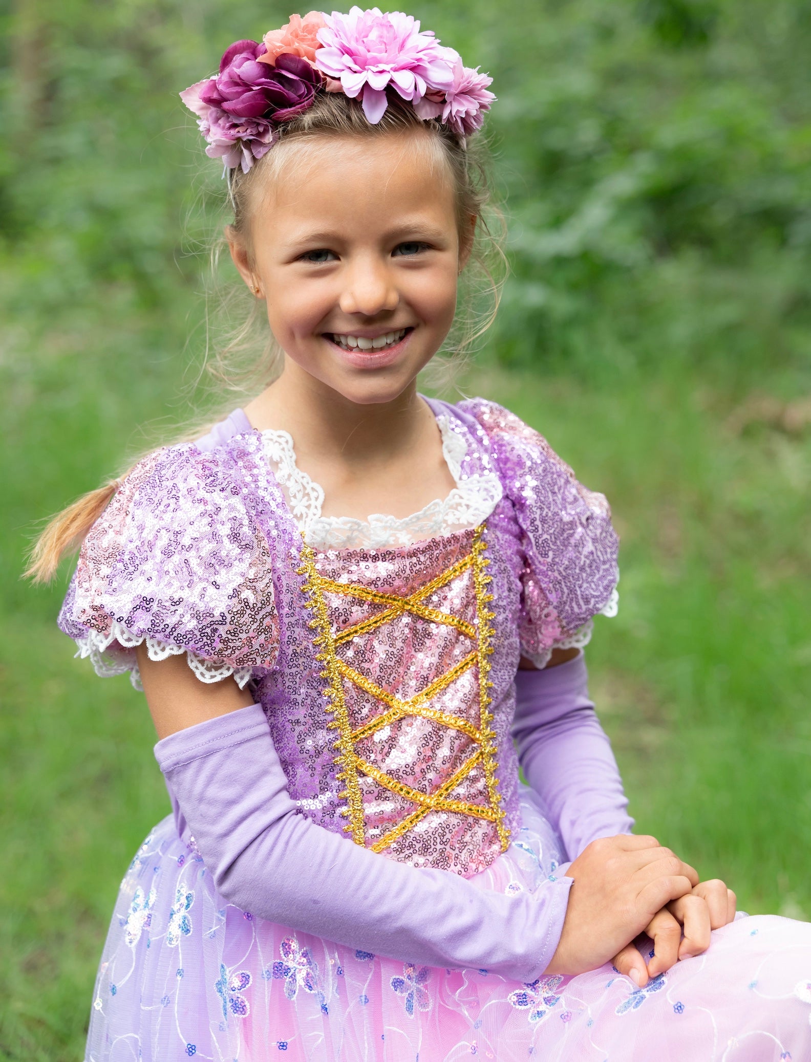 Rapunzel prinsessenjurk