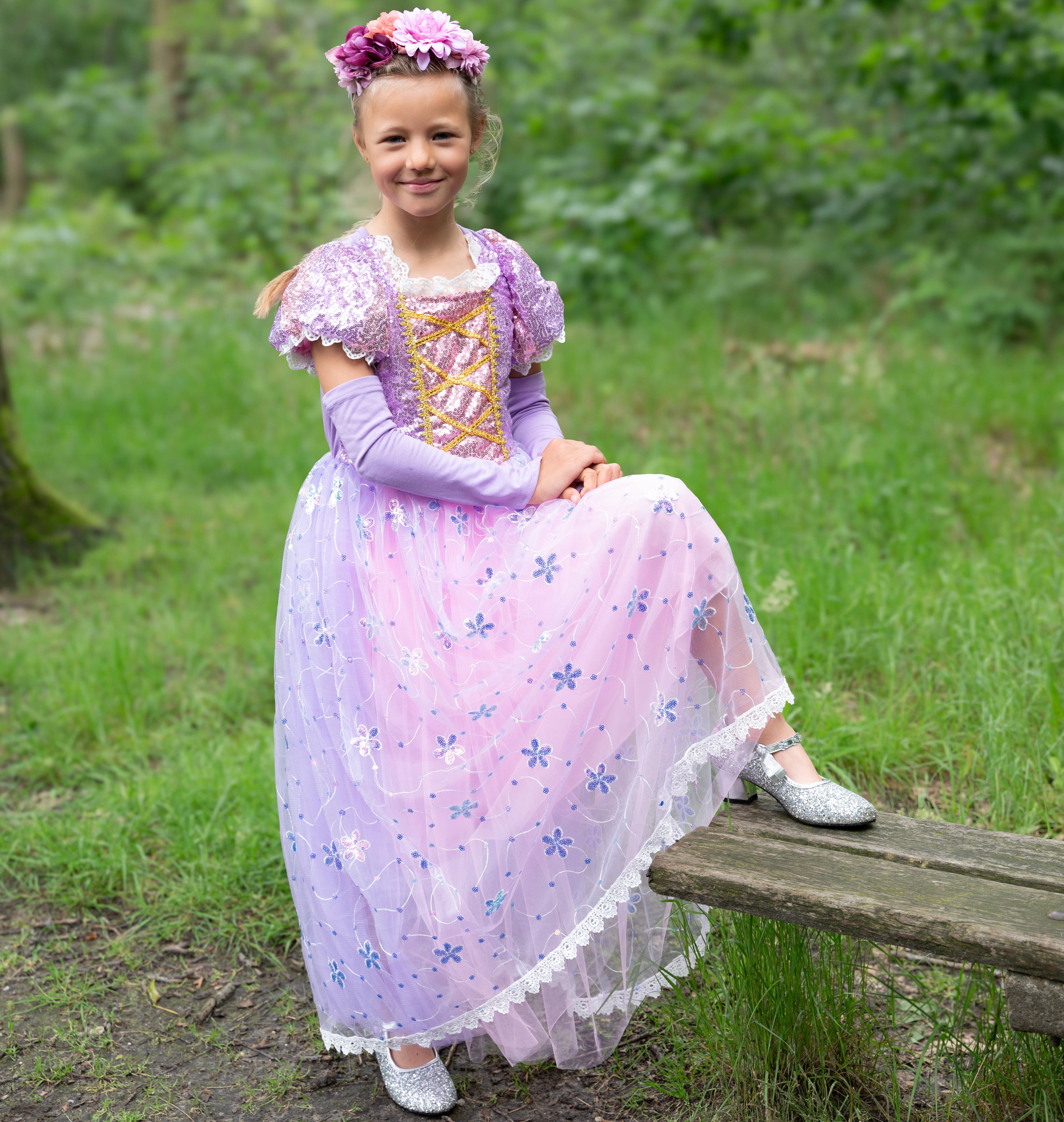 Rapunzel prinsessenjurk