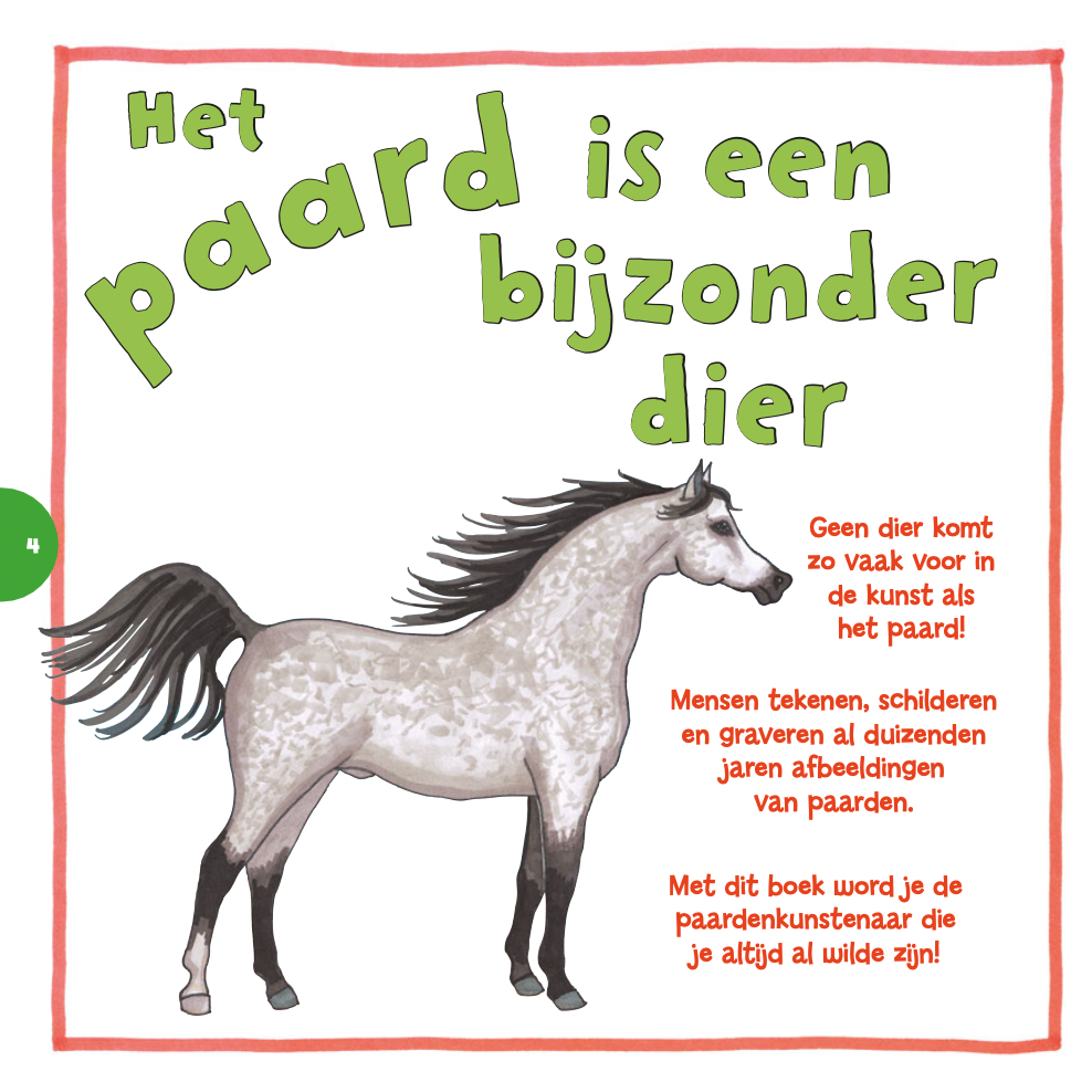 Ik leer paarden tekenen