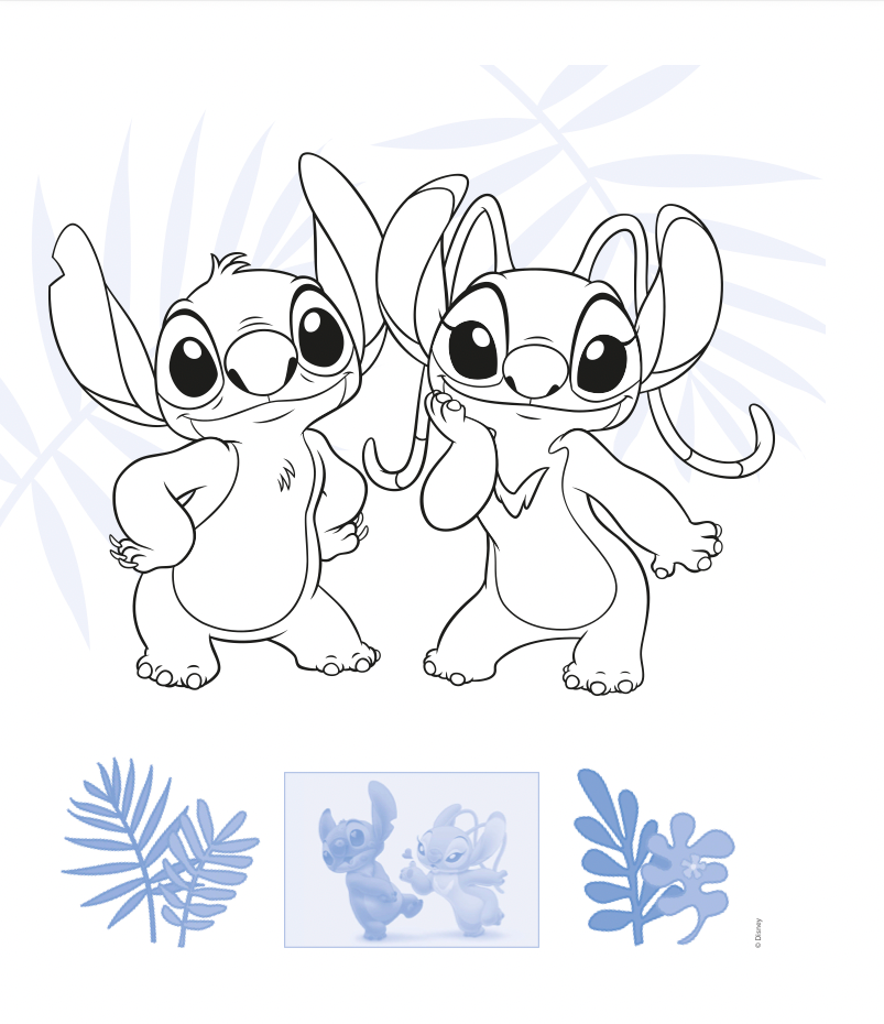 Disney Sticker Parade Stitch
