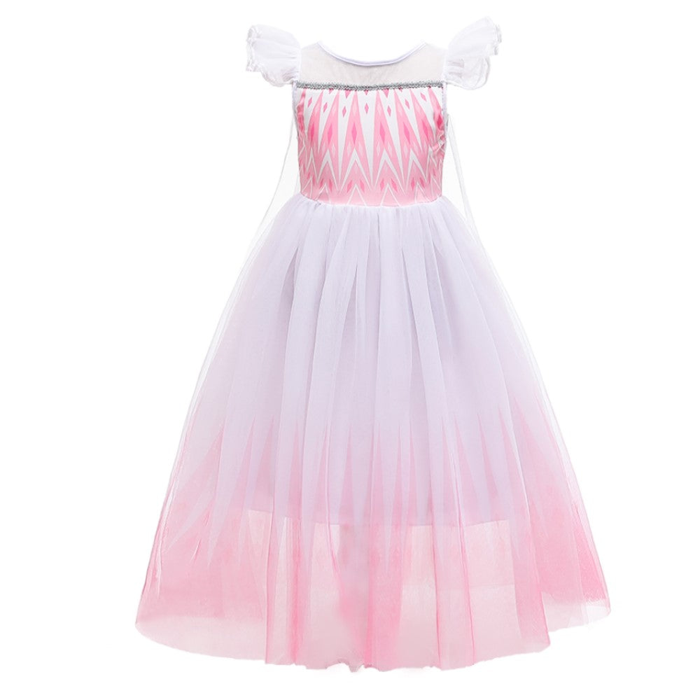 Magische Roze Elsa jurk