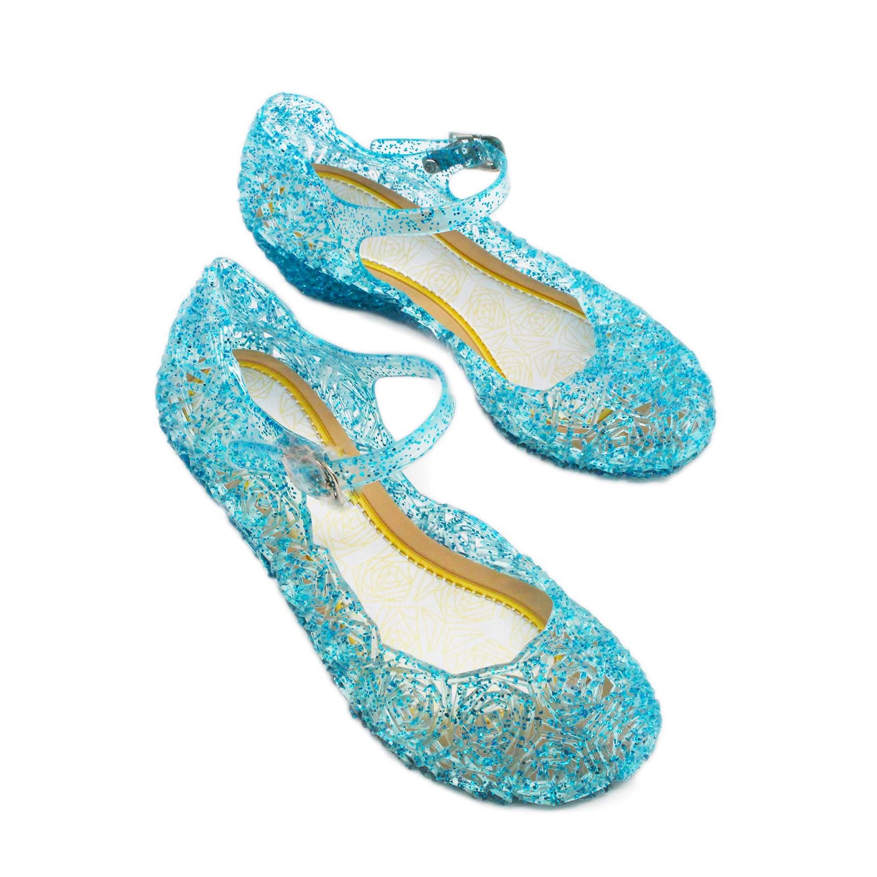 Glitter schoenen - Blauw